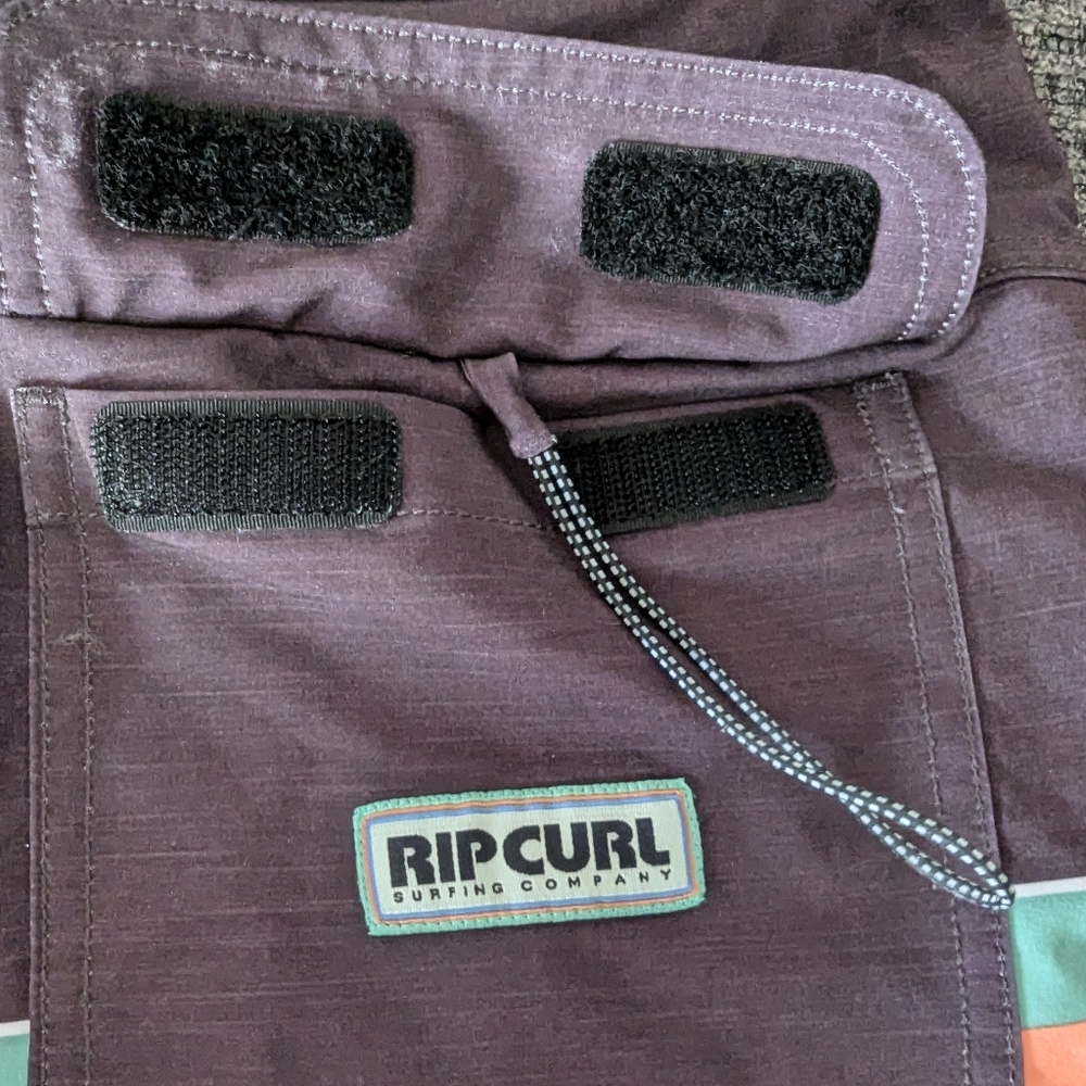 Rip Curl Color Block Board Shorts 32 - image 8